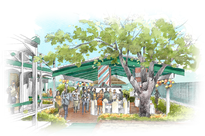 Stranahan House Events Pavilion Rendering